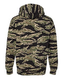 Independent Trading Co. IND4000 — Unisex Heavyweight Hooded Sweatshirt — Tiger Camo back