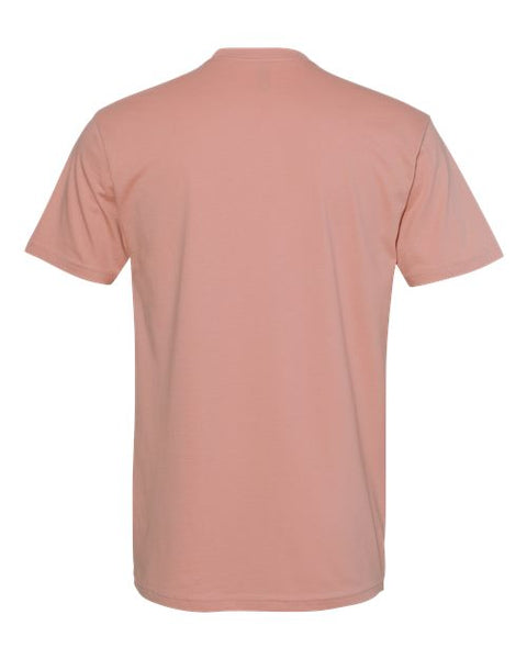Next Level 3600 — Unisex Cotton T-Shirt — Desert Pink back