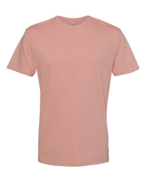 Next Level 3600 — Unisex Cotton T-Shirt — Desert Pink front