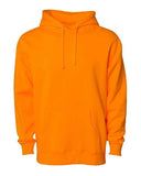 Independent Trading Co. IND4000 — Unisex Heavyweight Hooded Sweatshirt — Safety Orange front