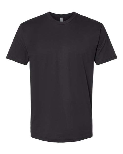 Next Level 3600 — Unisex Cotton T-Shirt — Graphite Black front