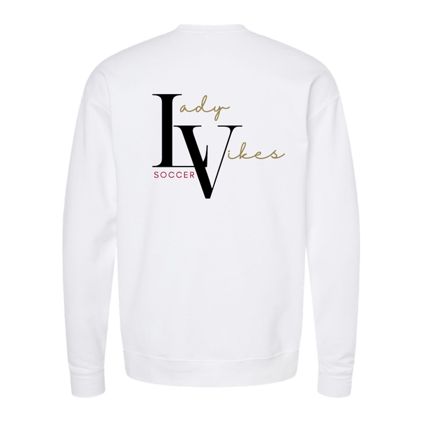 Lady Vikes Soccer Crewneck Sweatshirt