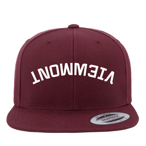 Embroidered Viewmont Flat Bill Hat