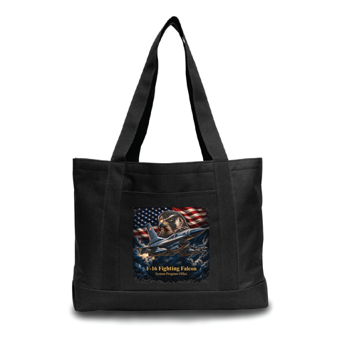 F-16 Falcon Tote Bag