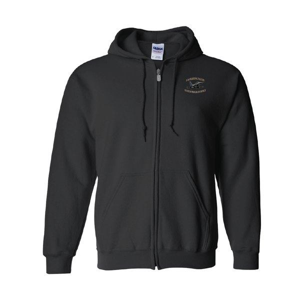 F-16 Falcon Zip Hooded Sweatshirt