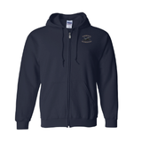 F-16 Wright-Patterson Zip Hooded Sweatshirt