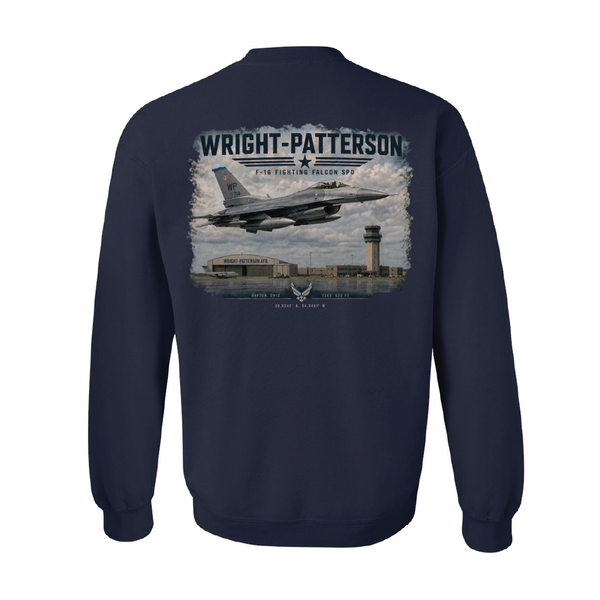 F-16 Wright-Patterson Crewneck Sweatshirt