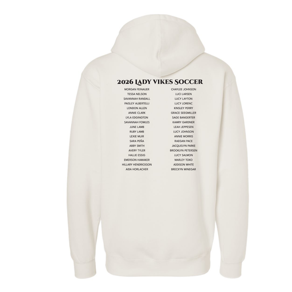 Viking Hoodie with Roster