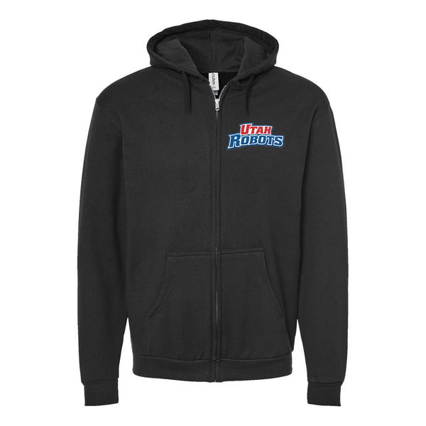 Robots Adult Zip Hoodie
