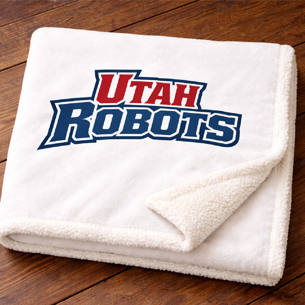 Robots Sherpa Blanket