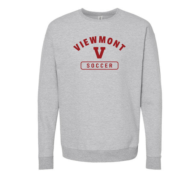 Viewmont V Soccer Crewneck Sweatshirt